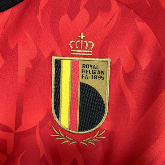 Camiseta Bélgica Local Mundial 2026 - Versión Fan