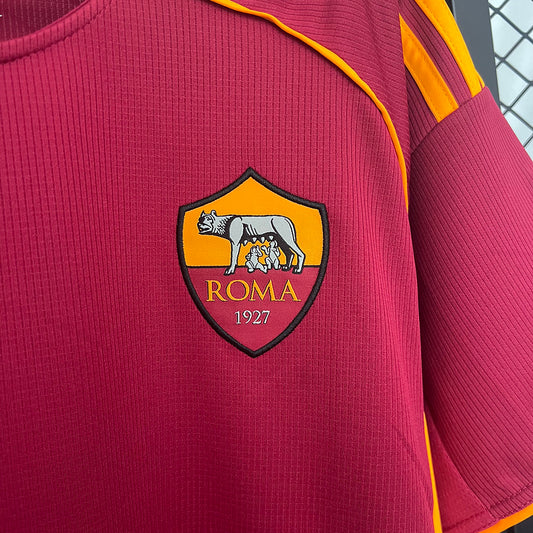 Camiseta AS Roma Local 25/26 - Versión Fan