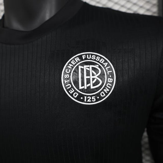 Camiseta Alemania 125 años Negra - Versión Jugador