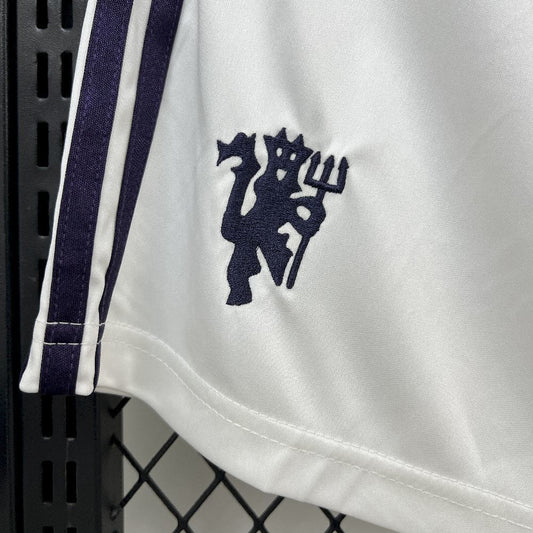 Short Manchester United Visita Blanco 25/26