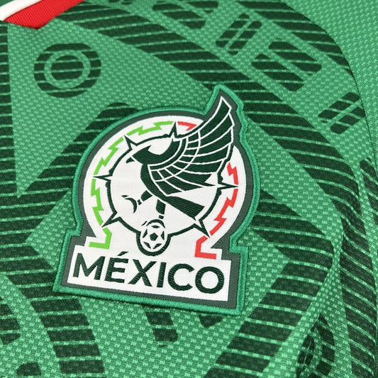 Camiseta Mexico Local Mundial 2026 - Versión Fan