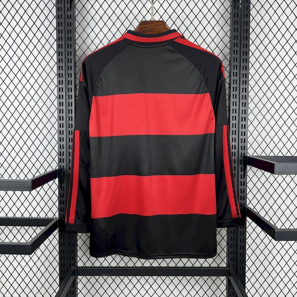 Camiseta Flamengo Local 2026 - Manga Larga