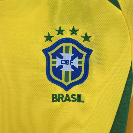 Camiseta Retro Brasil Local 2002