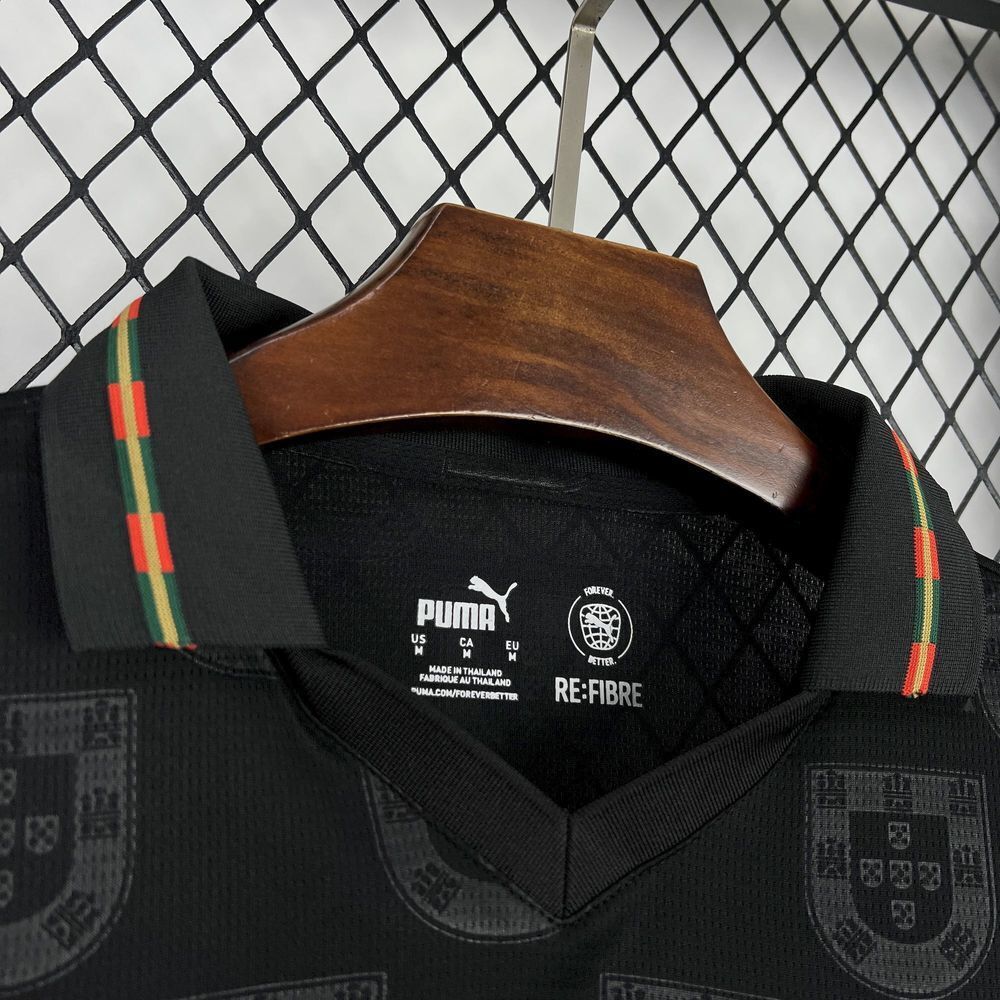 Camiseta Portugal Pantera Negra - Manga Larga