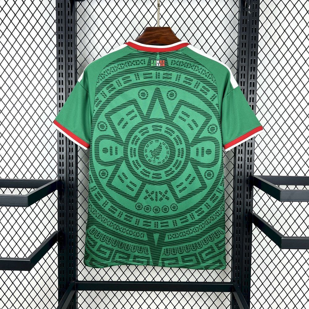 Camiseta Mexico Local Mundial 2026 - Versión Fan