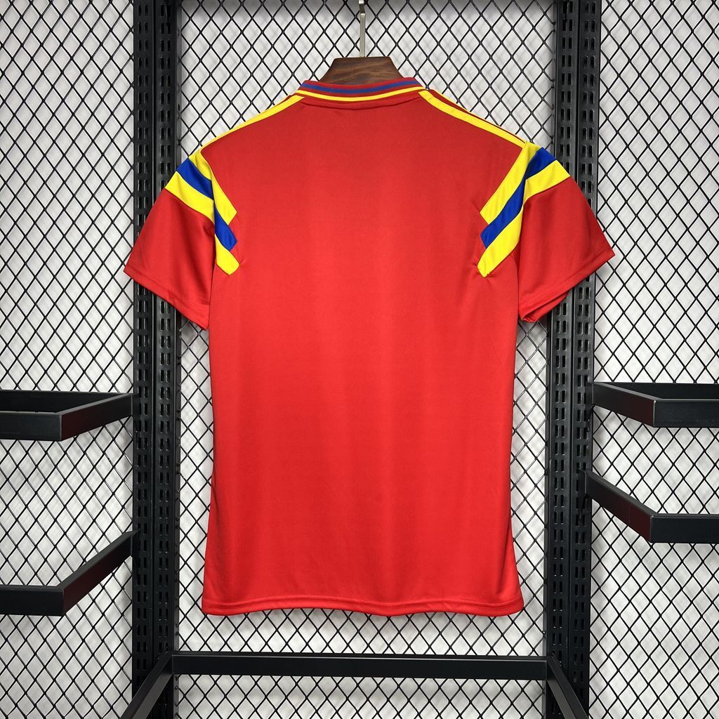 Camiseta Retro Colombia Visita 1990