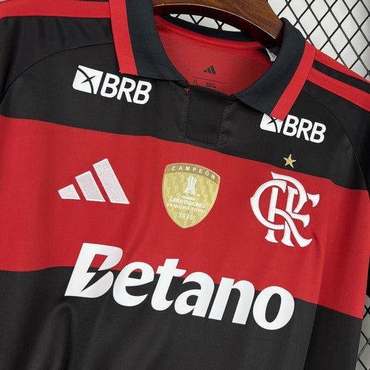 Camiseta Flamengo Local 2026 (Full estampados) - Versión Fan