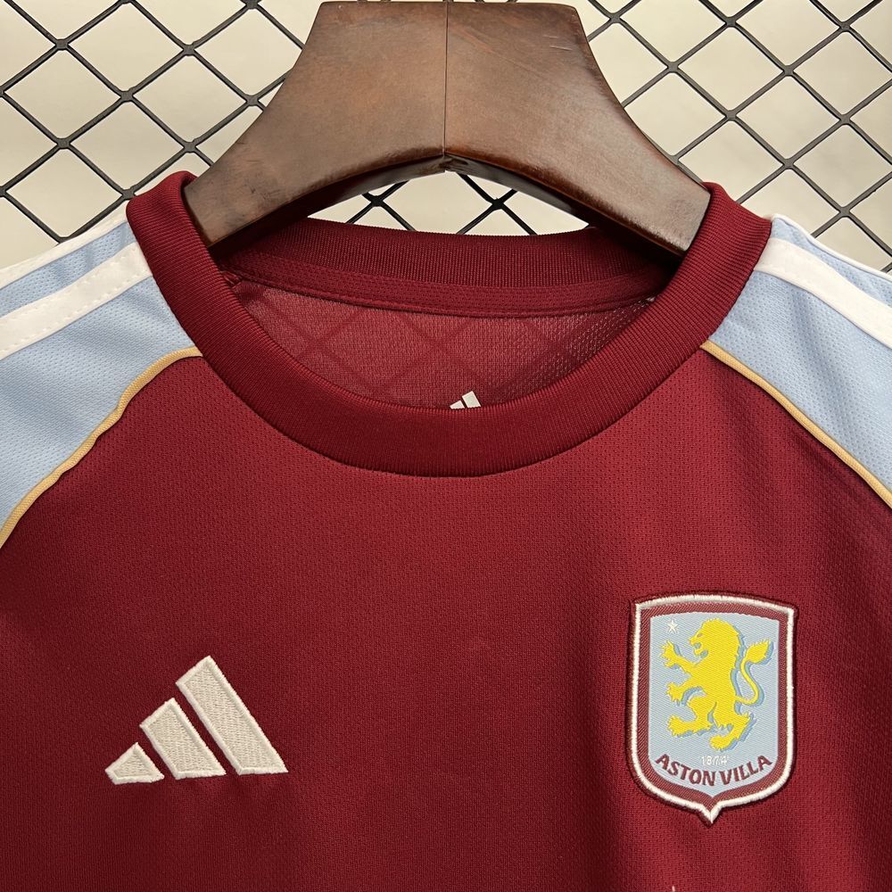 Kit Niño Aston Villa Local 25/26