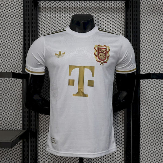 Camiseta Bayern Múnich 125 Años Blanca - Versión Jugador