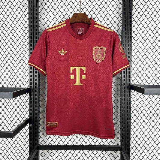 Camiseta Bayern Múnich 125 Años Roja - Versión Fan