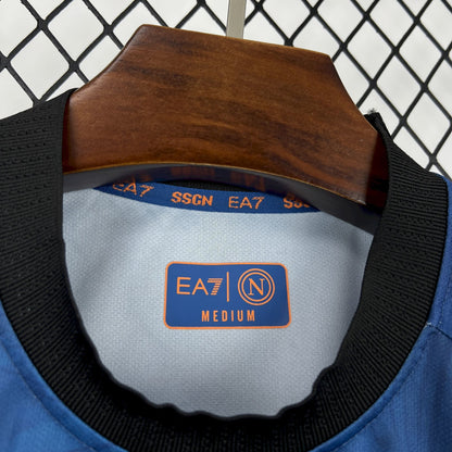 Camiseta Napoli Halloween Azul 25/26 - Versión Fan