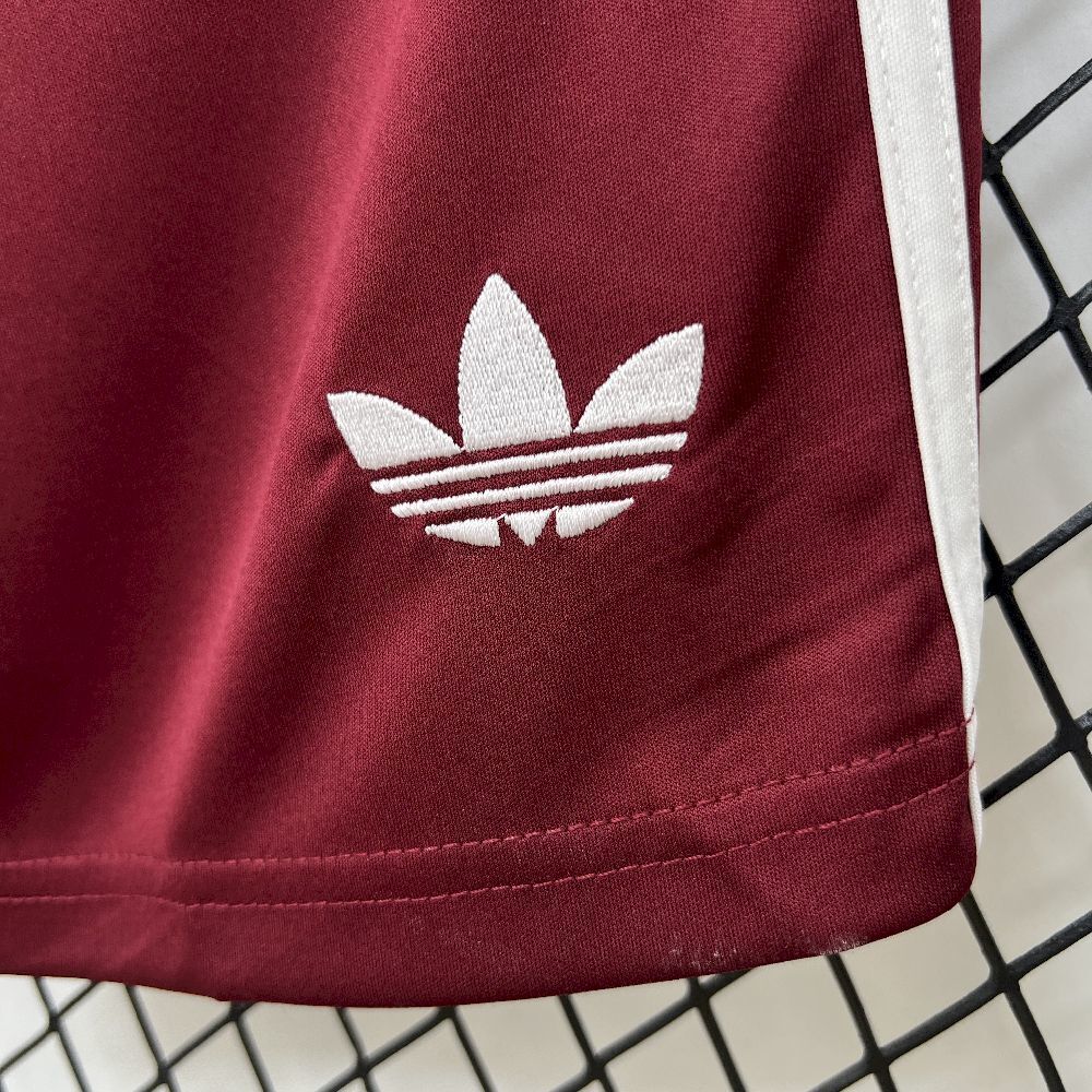 Short Arsenal Tercera Rojo 25/26