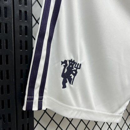 Short Manchester United Visita Blanco 25/26