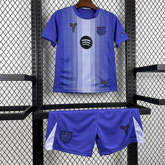 Kit Niño Barcelona Arquero Azul 25/26