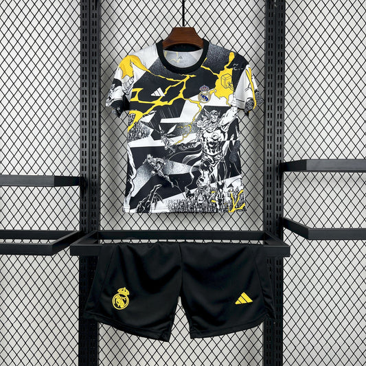 Kit Niño Real Madrid Marvel Blanca 25/26