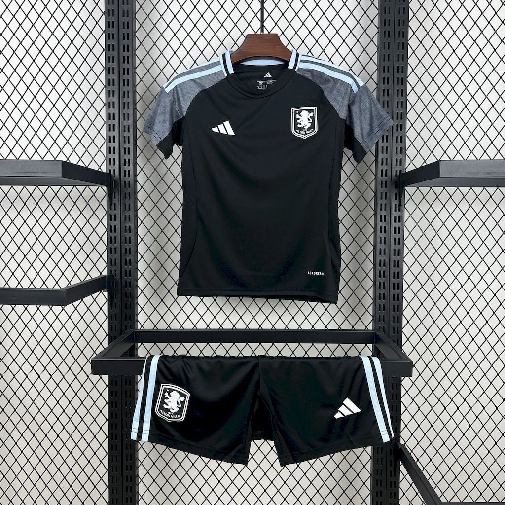 Kit Niño Aston Villa Visita 25/26