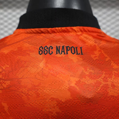 Camiseta Napoli Halloween Naranja 25/26 - Versión Jugador