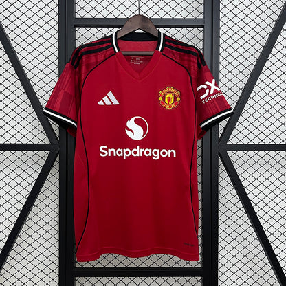 Camiseta Manchester United Local 25/26 - Versión Fan