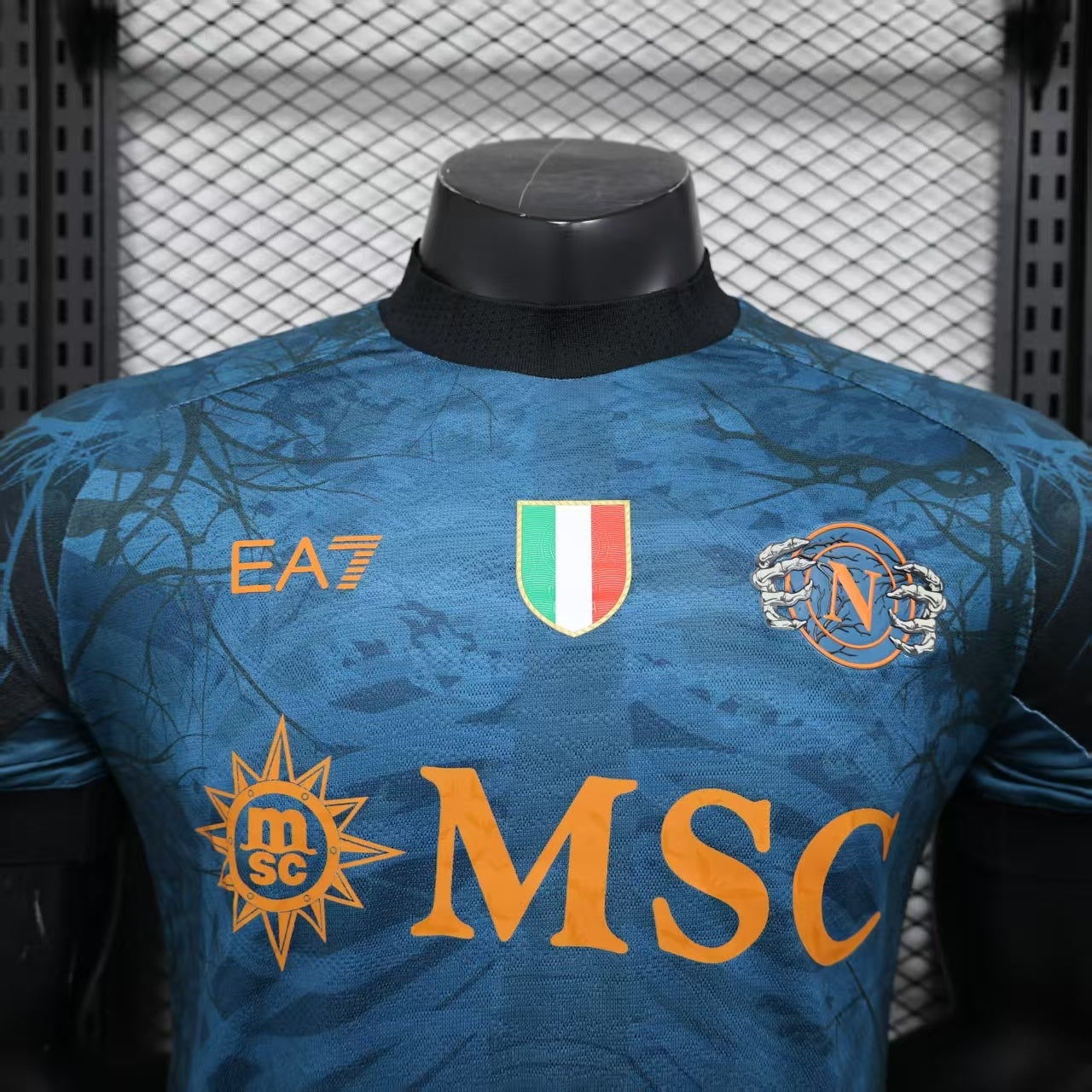 Camiseta Napoli Halloween Azul 25/26 - Versión Jugador
