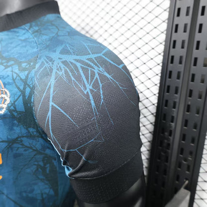 Camiseta Napoli Halloween Azul 25/26 - Versión Jugador