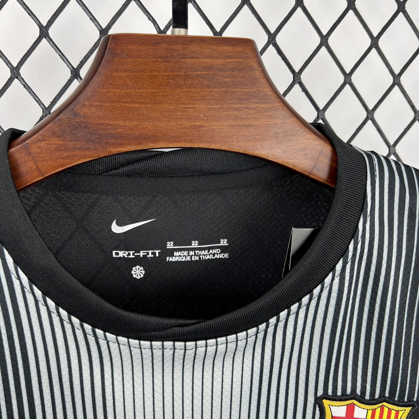 Kit Niño Barcelona Arquero Negro 25/26