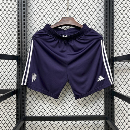 Short Manchester United Visita Azul 25/26