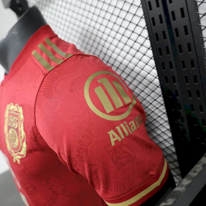 Camiseta Bayern Múnich 125 Años Roja - Versión Jugador