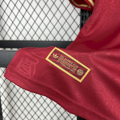 Camiseta Bayern Múnich 125 Años Roja - Versión Fan