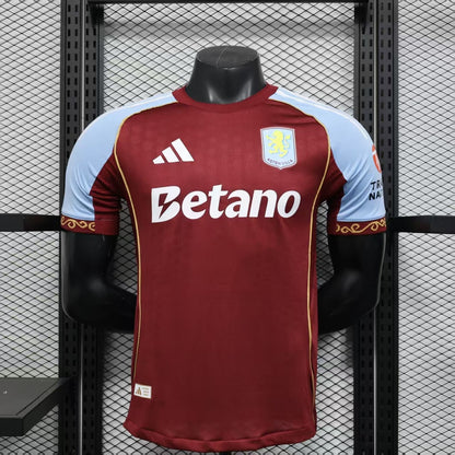 Camiseta Aston Villa Local 25/26 - Versión Jugador
