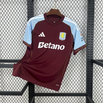Camiseta Aston Villa Local 25/26 - Versión Fan