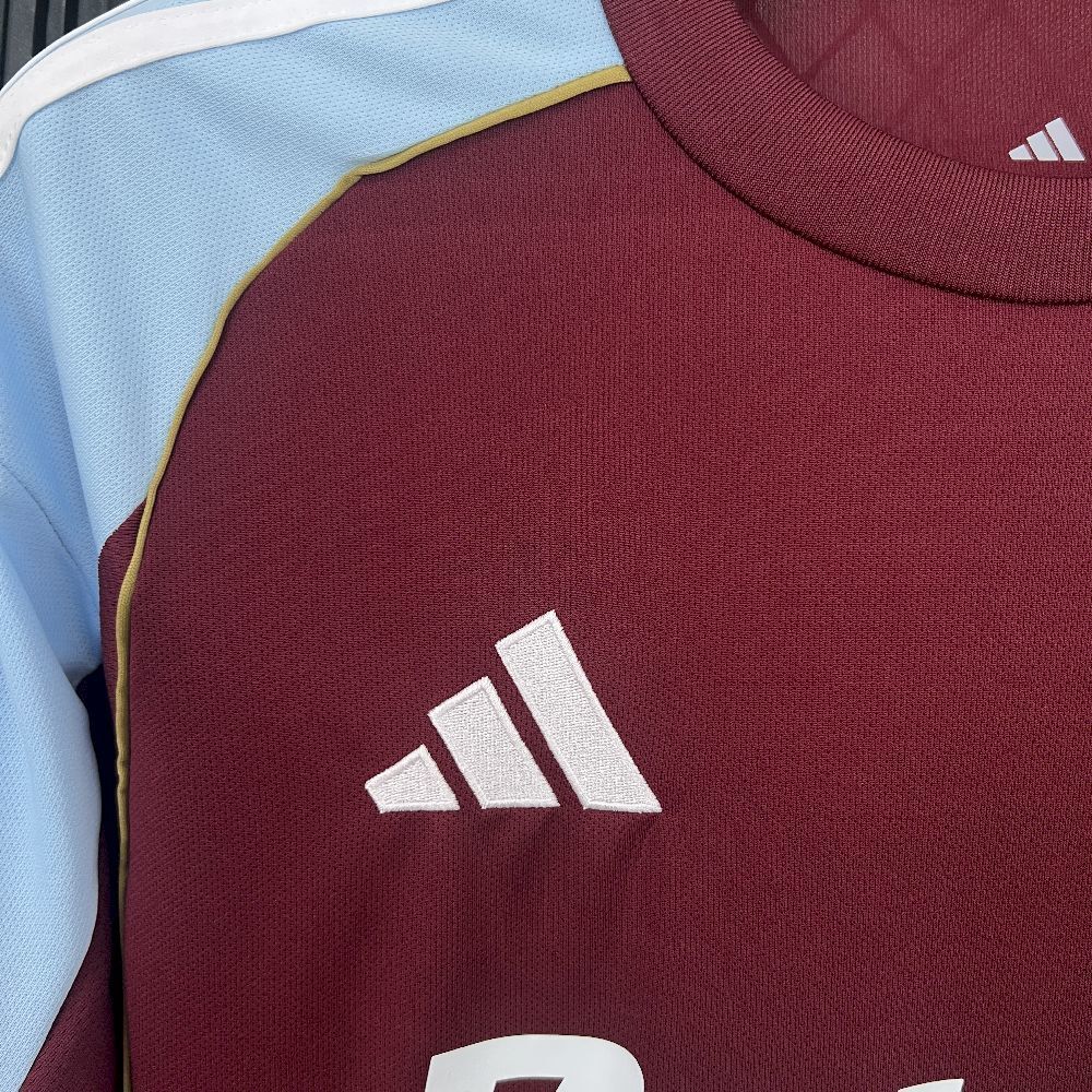 Camiseta Aston Villa Local 25/26 - Versión Fan