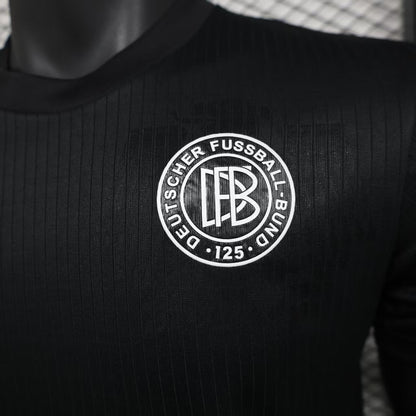 Camiseta Alemania 125 años Negra - Versión Jugador