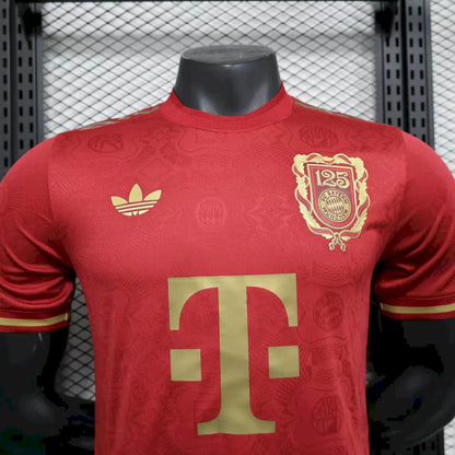 Camiseta Bayern Múnich 125 Años Roja - Versión Jugador