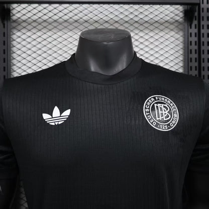 Camiseta Alemania 125 años Negra - Versión Jugador