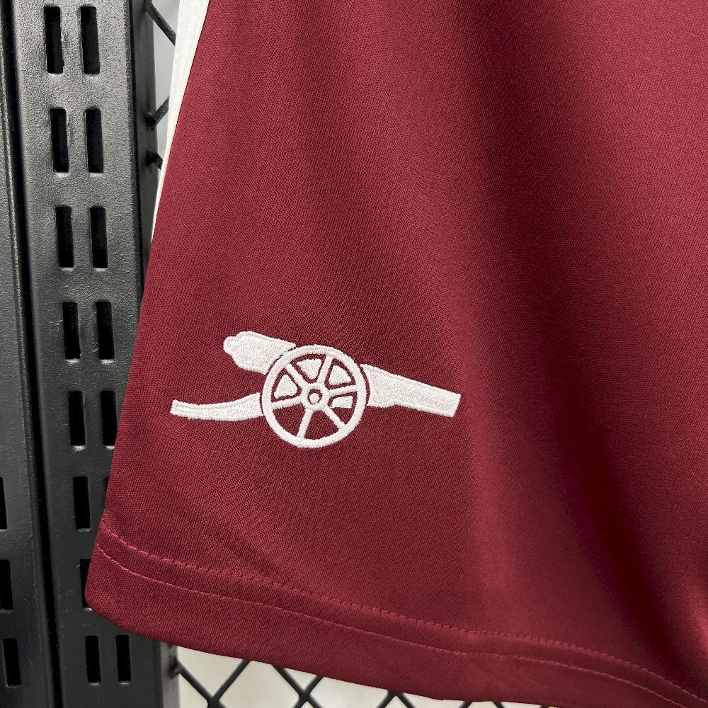 Short Arsenal Tercera Rojo 25/26