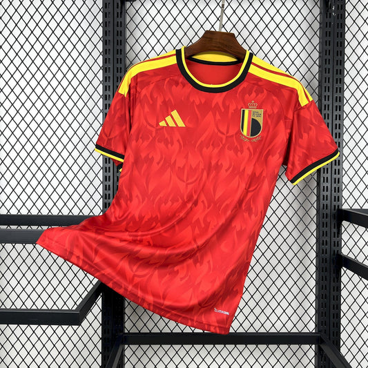 Camiseta Bélgica Local Mundial 2026 - Versión Fan