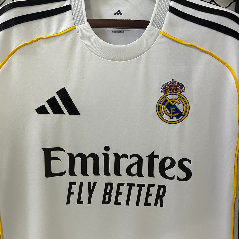 Camiseta Real Madrid Local 25/26 - Versión Fan