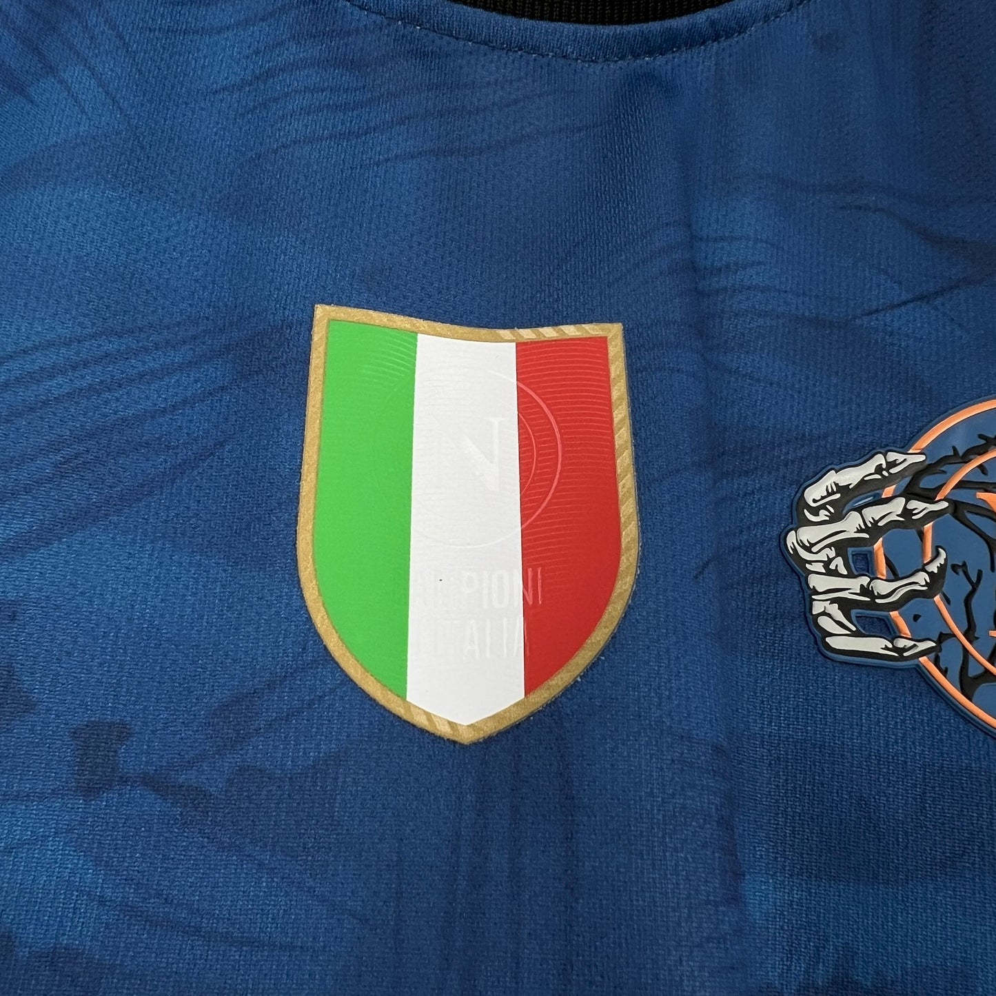 Camiseta Napoli Halloween Azul 25/26 - Versión Fan