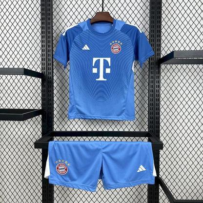Kit Niño Bayern Múnich Portero Azul 25/26