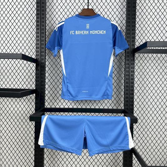 Kit Niño Bayern Múnich Portero Azul 25/26
