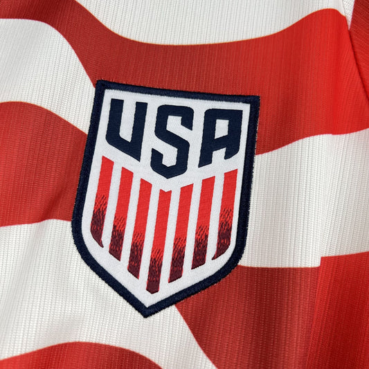 Camiseta Estados Unidos Local Mundial 2026 - Versión Fan