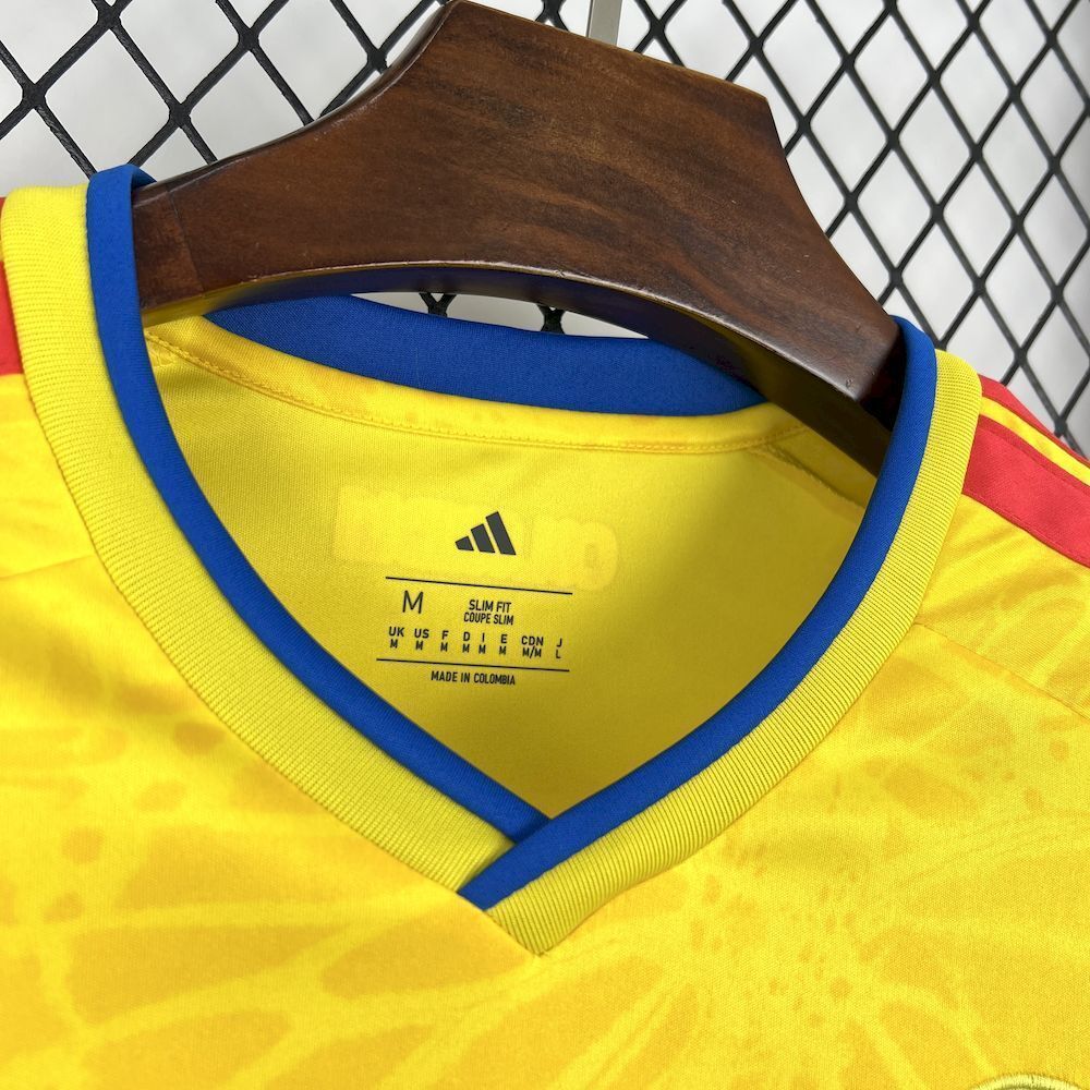 Camiseta Colombia Local Mundial 2026 - Versión Fan