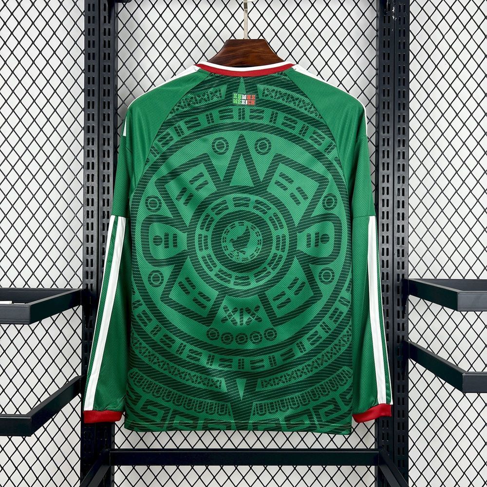 Camiseta México Local Mundial 2026 - Manga Larga
