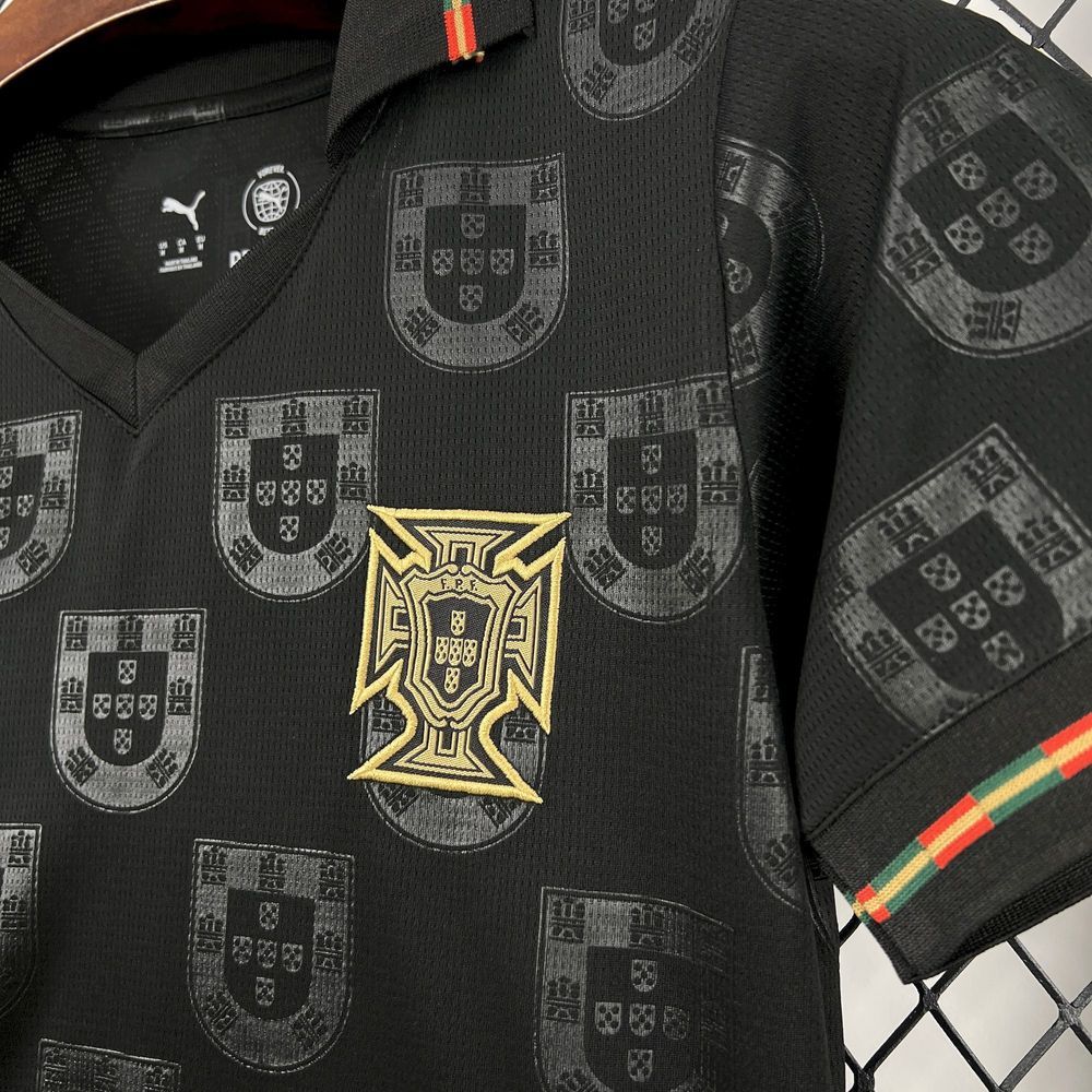 Camiseta Portugal Pantera Negra Mundial 2026 - Mujer