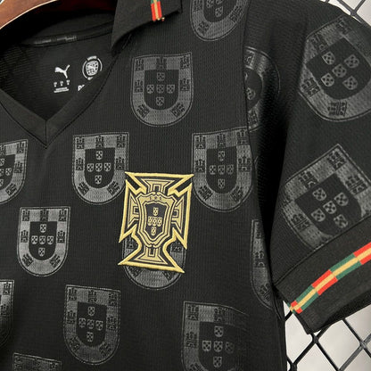 Camiseta Portugal Pantera Negra Mundial 2026 - Mujer