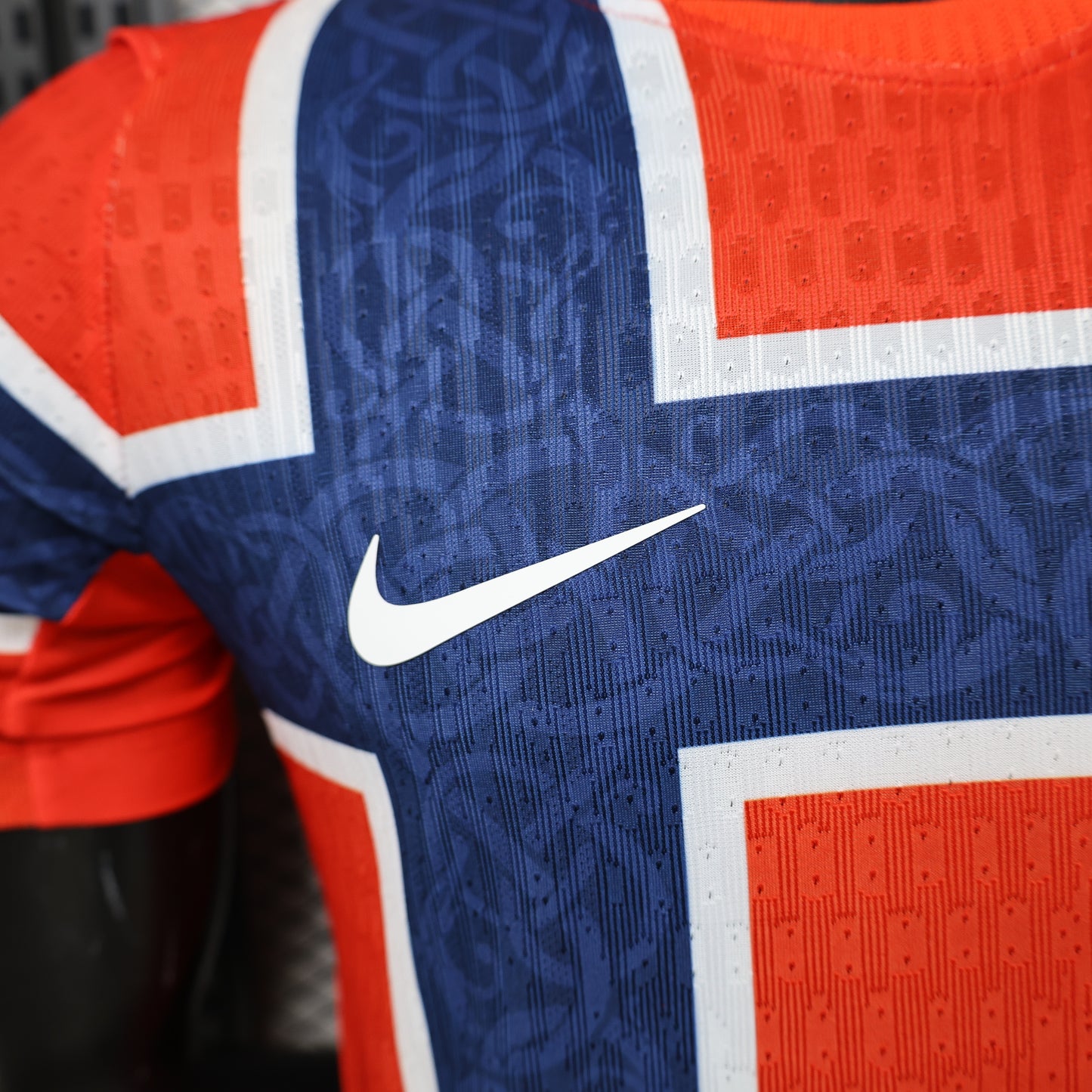 Camiseta Noruega Local Mundial 2026 - Versión Jugador
