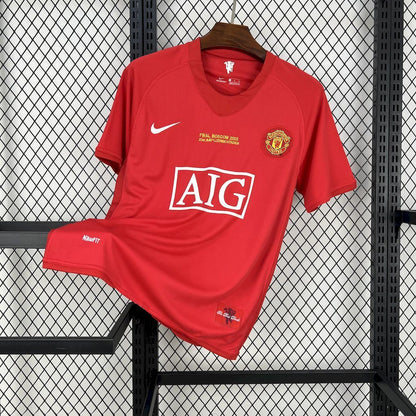 Camiseta Retro Manchester United Local 2007/2008