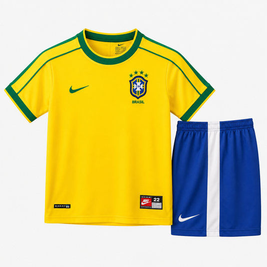 Kit Niño Retro Brasil Local 1998