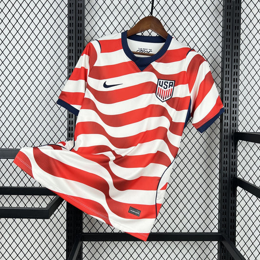 Camiseta Estados Unidos Local Mundial 2026 - Versión Fan