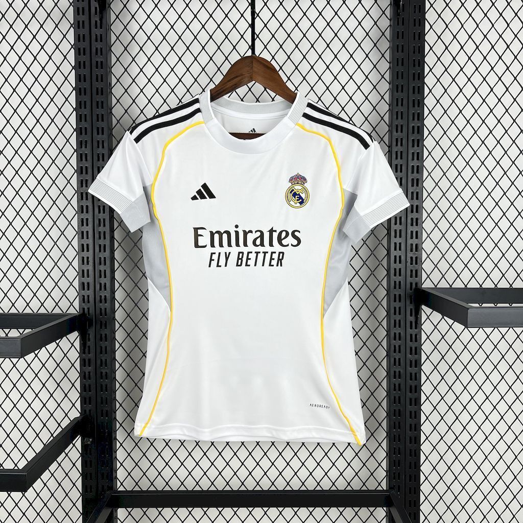 Camiseta Real Madrid Local 25/26 - Mujer